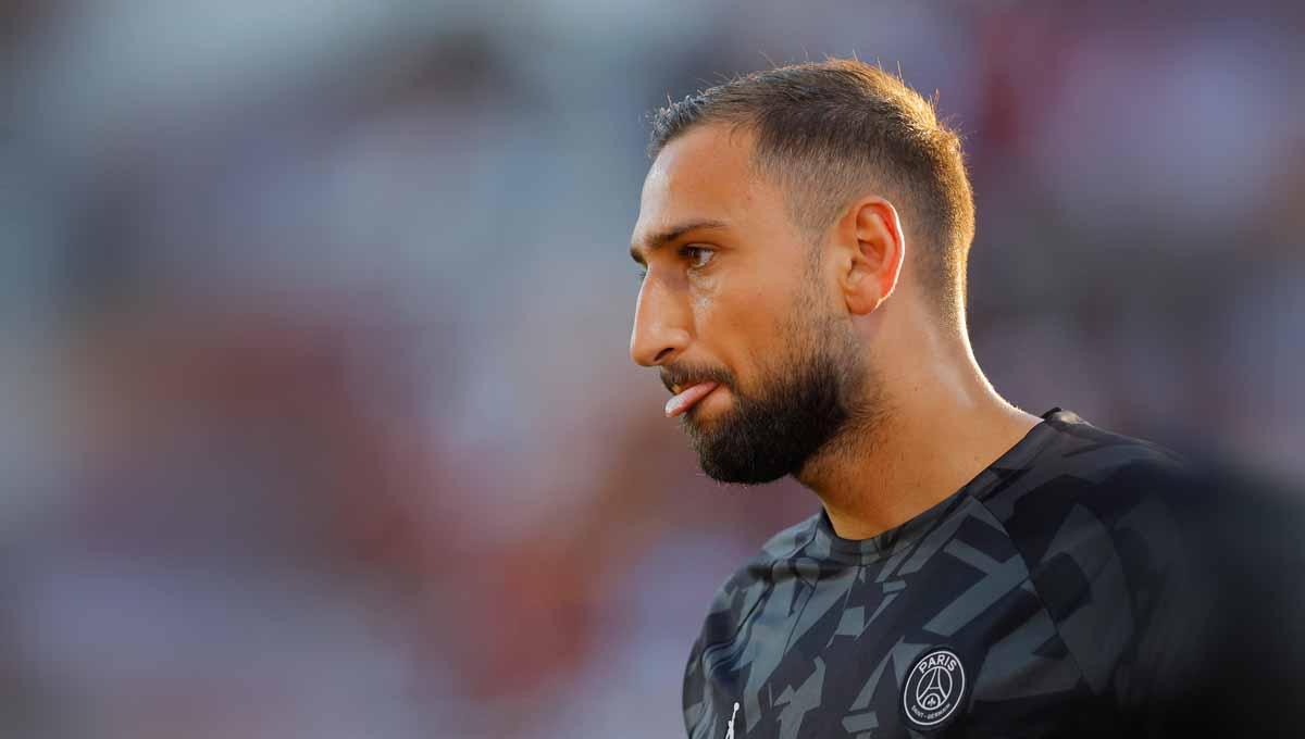 AC Milan akan mendapatkan keuntungan di Liga Champions ketika hubungan pelatih Paris Saint-Germain, Luis Enrique dengan Gianluigi Donnarumma retak. Foto: REUTERS-Stephane Mahe