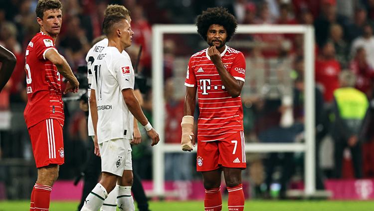 Pemain Bayern Munchen usai melawan Borussia Monchengladbach di Liga Jerman. - INDOSPORT