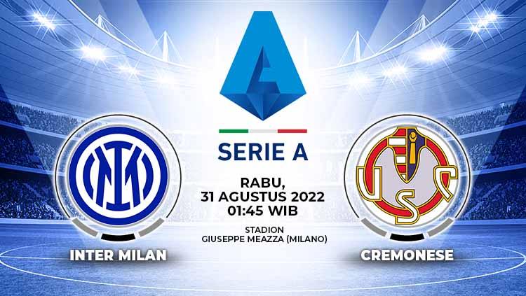Prediksi Liga Italia Inter Milan vs Cremonese: Martinez Gantikan Peran Lukaku