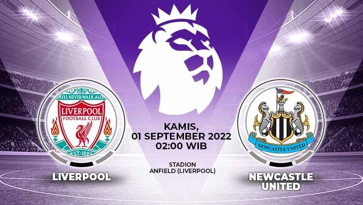 Berikut merupakan prediksi pertandingan tengah pekan Liga Inggris antara Liverpool vs Newcastle United pada hari Rabu (31/08/22). - INDOSPORT