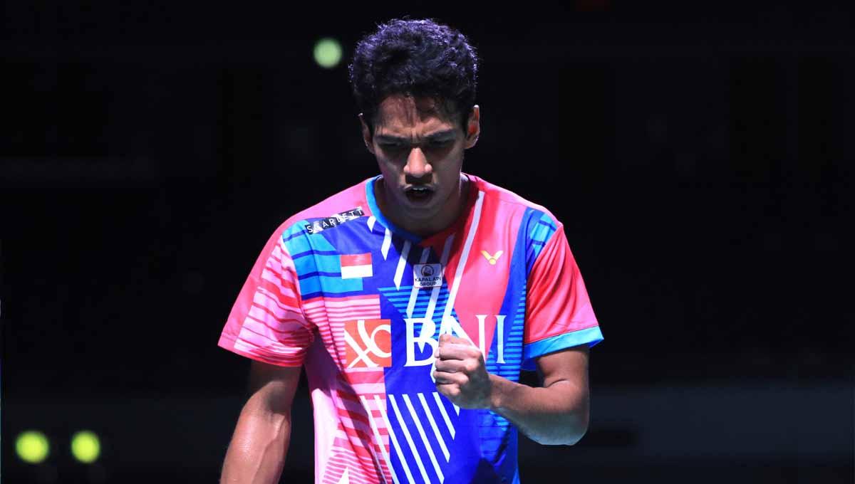 Tunggal putra Indonesia, Chico Aura Dwi Wardoyo mengungkapkan bahwa bermain tenang dan pandai mengatur tempo jadi kunci kemenangannya di Japan Open 2022. Foto: PBSI