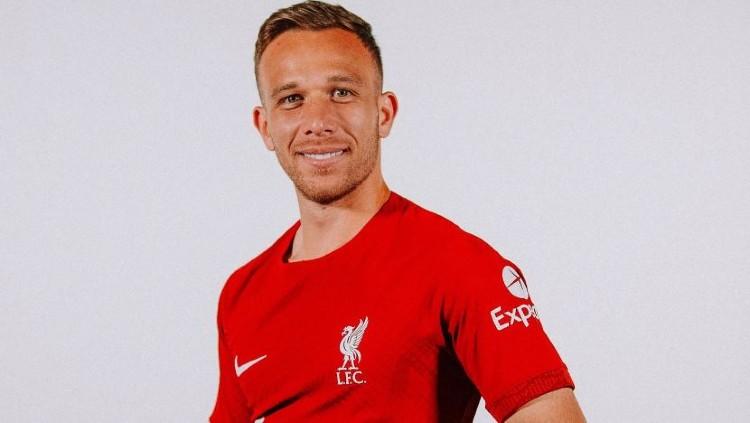 Arthur Melo, pemain anyar klub Liga Inggris, Liverpool.