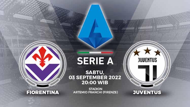Berikut adalah link live streaming pertandingan Liga Italia (Serie A) 2022/23 antara Fiorentina vs Juventus, Sabtu (03/09.22) pukul 20.00 WIB. - INDOSPORT