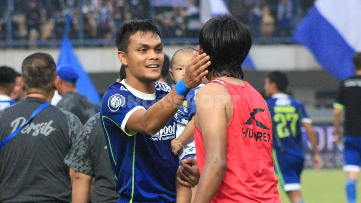 Kapten tim Persib, Rachmat Irianto. Foto: Arif Rahman/INDOSPORT