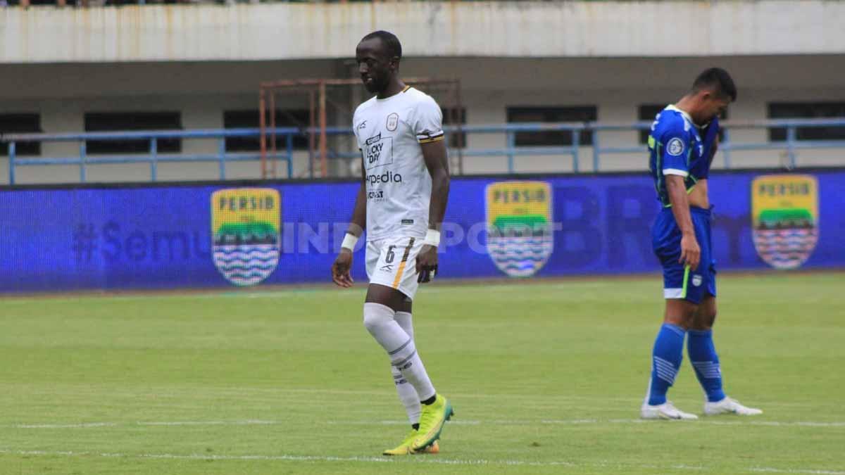 Gelandang RANS Nusantara FC, Makan Konate. Foto: Arif Rahman/INDOSPORT