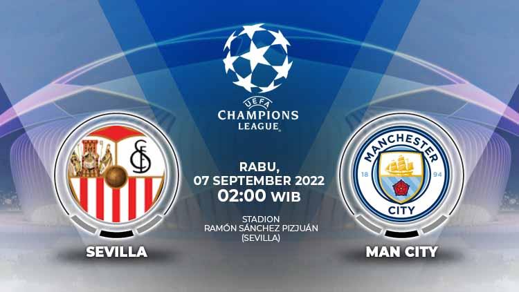 Prediksi Liga Champions Sevilla vs Manchester City: Laga Mudah Bagi Pep