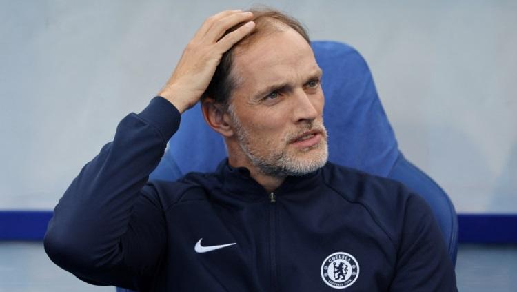 Thomas Tuchel di laga Dinamo Zagreb vs Chelsea di Liga Champions. Foto: REUTERS/Antonio Bronic.