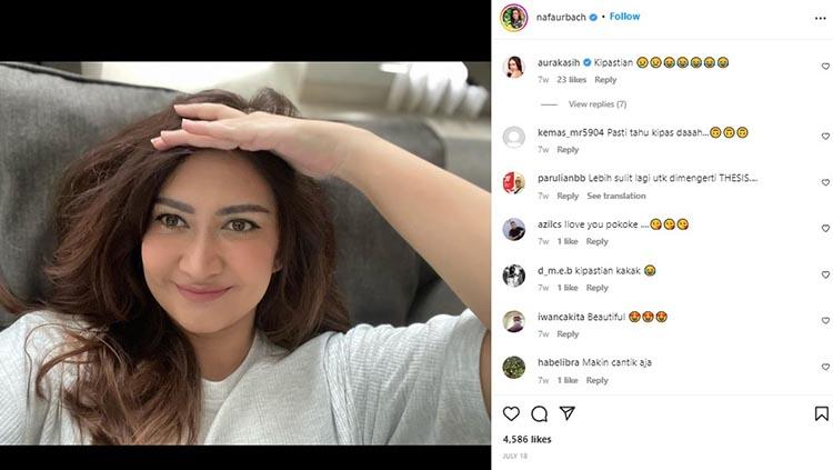 Aktris asal indonesia, Nafa Urbach. - INDOSPORT