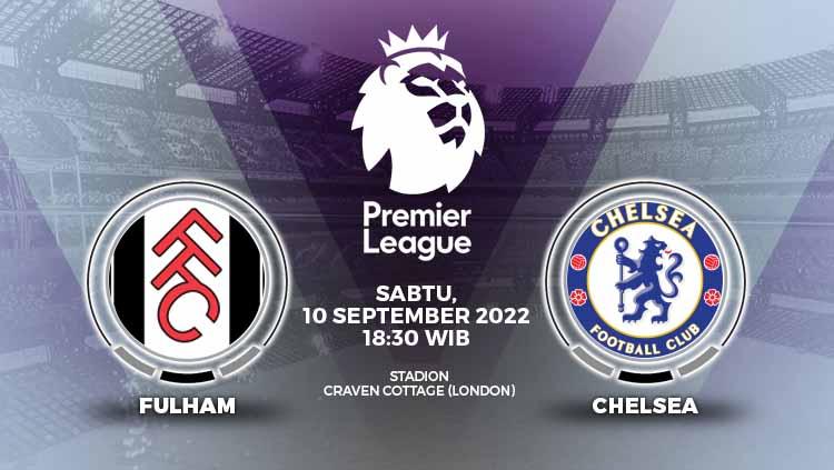 Prediksi pertandingan antara Fulham vs Chelsea (Liga Inggris).