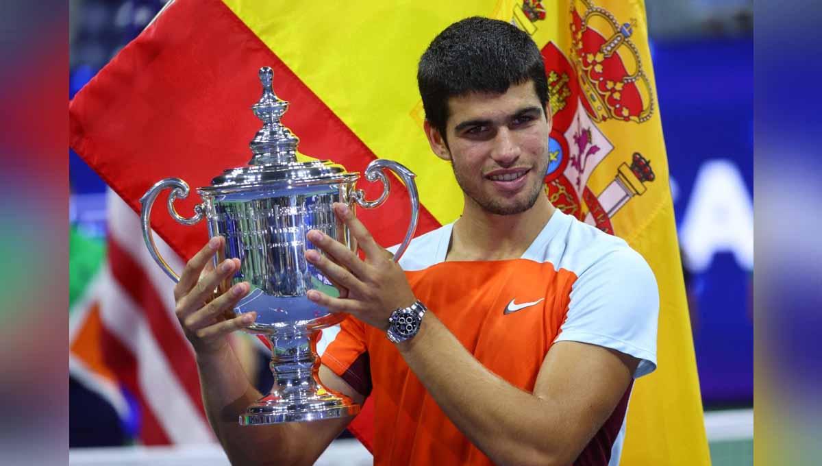 Juara US Open, Carlos Alcaraz Garfia, perkuat Spanyol di Davis Cup. Foto: REUTERS/Mike Segar. - INDOSPORT
