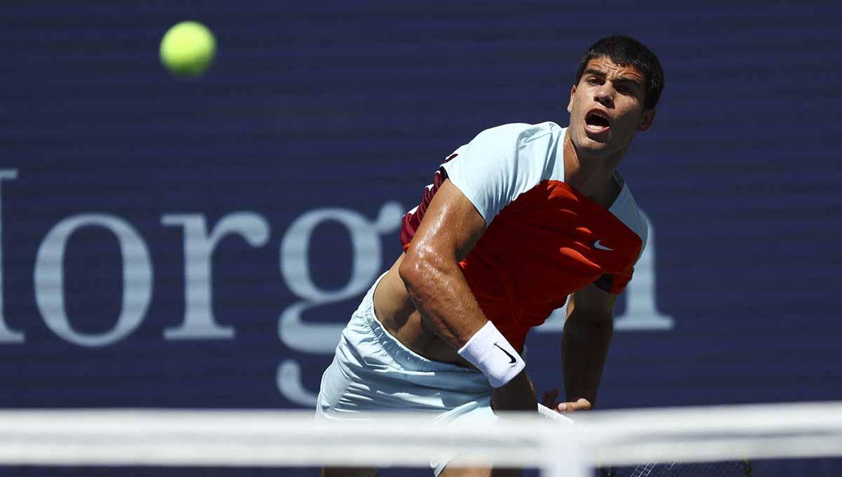 Petenis Spanyol, Carlos Alcaraz Garfia, juara US Open 2022. Foto: REUTERS/Mike Segar.