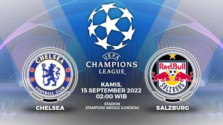 Prediksi pertandingan antara Chelsea vs Salzburg (Liga Champions). - INDOSPORT