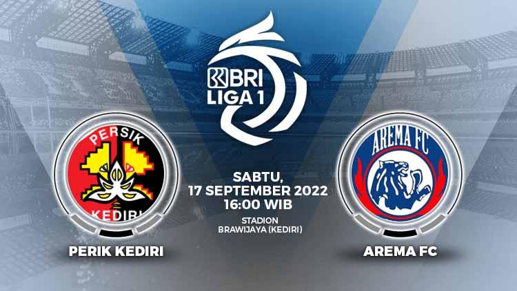 Berikut link live streaming pertandingan Liga 1 2022/2023, antara Persik Kediri vs Arema FC, Sabtu (17/09/22) pukul 16.00 WIB. - INDOSPORT