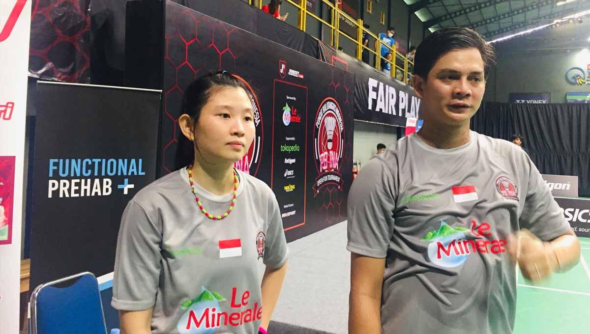 Eks pebulutangkis, Debby Susanto dan Andrei Adistia.