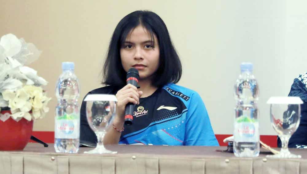 Tunggal putri Indonesia, Komang Ayu Cahya Dewi, masuk unggulan pertama di ajang Indonesia International Series (IIS) 2022 yang dimulai hari ini, Selasa (20/09/22) di Yogyakarta. Foto: PBSI - INDOSPORT