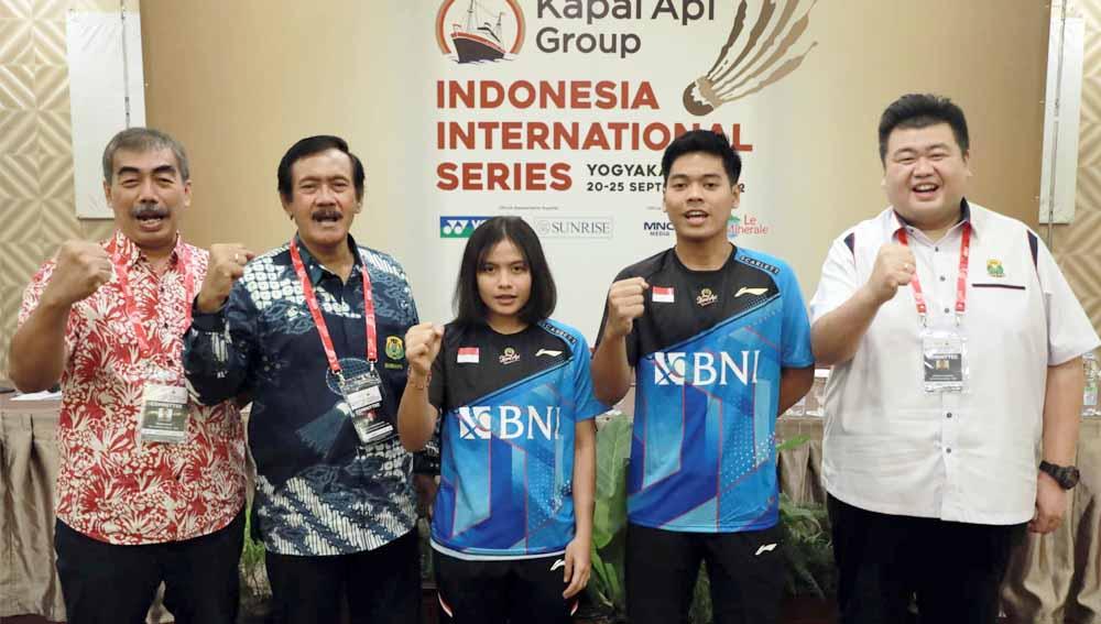 Konferensi pers Indonesia International Series 2022. Foto: PBSI