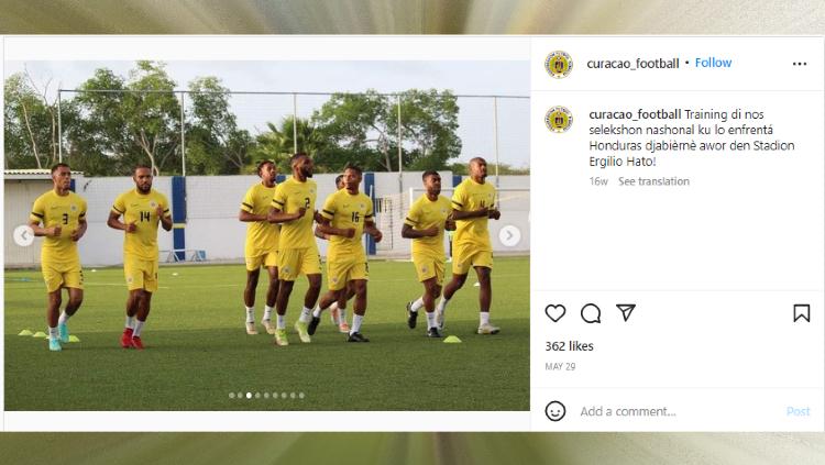 Melihat prediksi formasi yang bakal digunakan skuat Curacao saat hadapi Timnas Indonesia dalam ajang FIFA Matchday akhir pekan nanti.