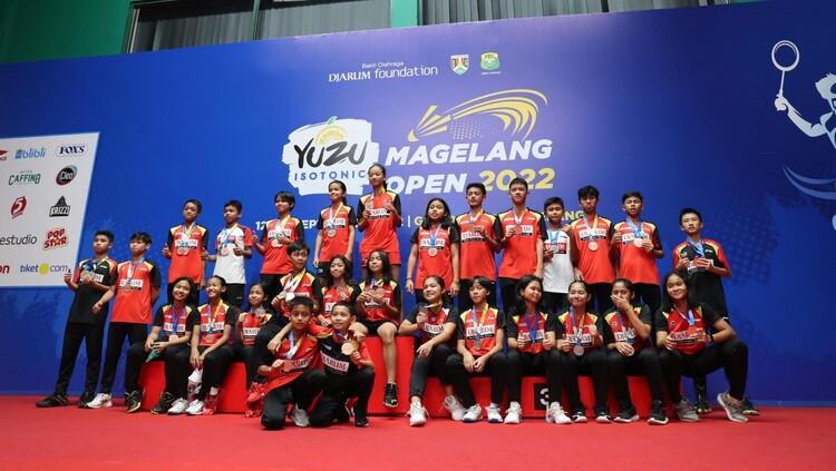 PB Djarum mendominasi di ajang Magelang Open 2022