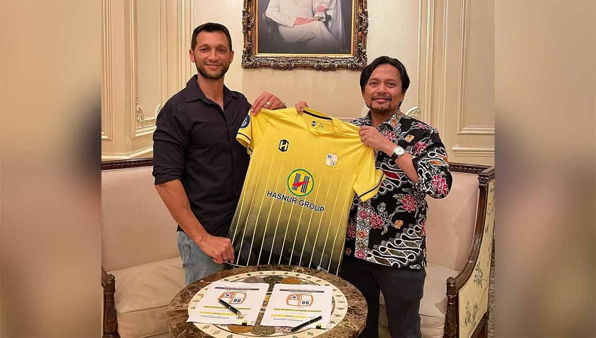 Rodney Borges Goncalves, pelatih anyar Barito Putera di Liga 1 2022. Foto: Barito Putera