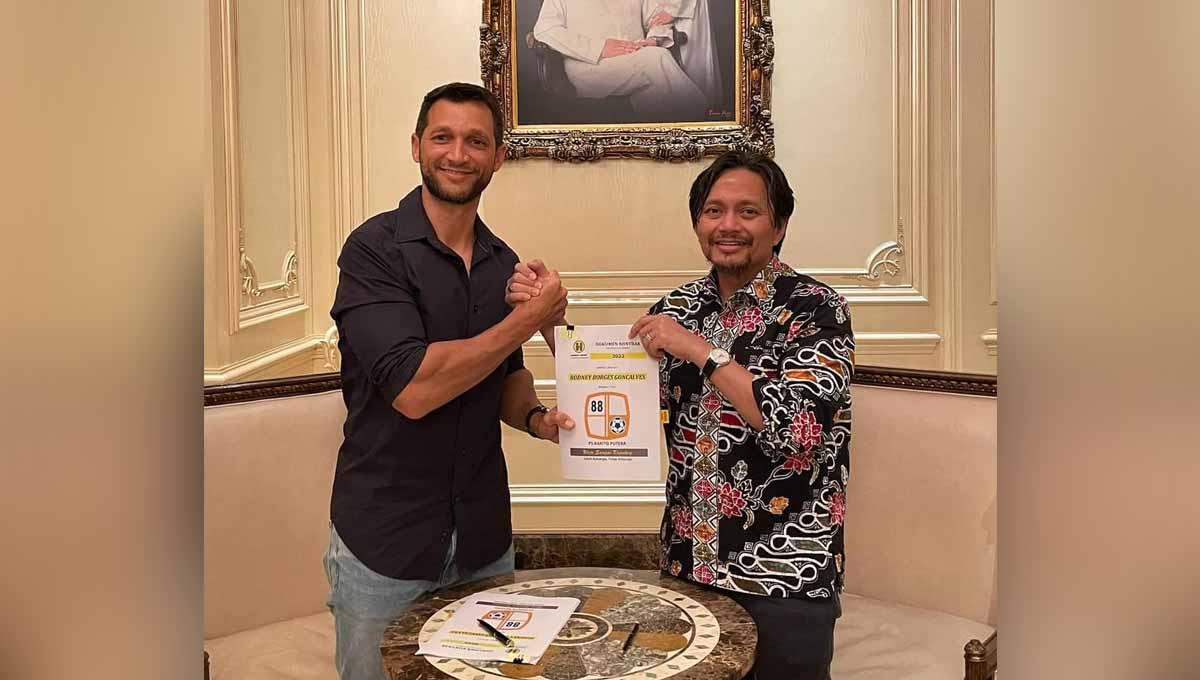 Rodney Borges Goncalves, pelatih anyar Barito Putera di Liga 1 2022/23. Foto: Barito Putera