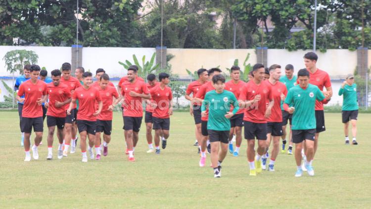 (GALERI FOTO) Intip Latihan Timnas Indonesia Jelang Hadapi Curacao di Bandung