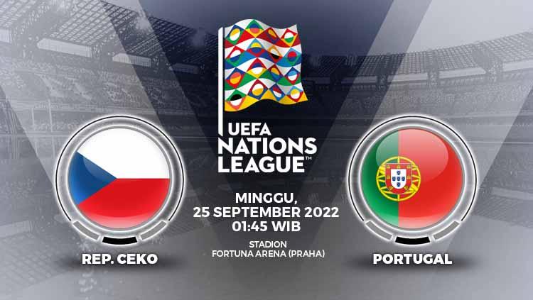 Prediksi pertandingan antara Republik Ceko vs Portugal (UEFA Nations League). - INDOSPORT