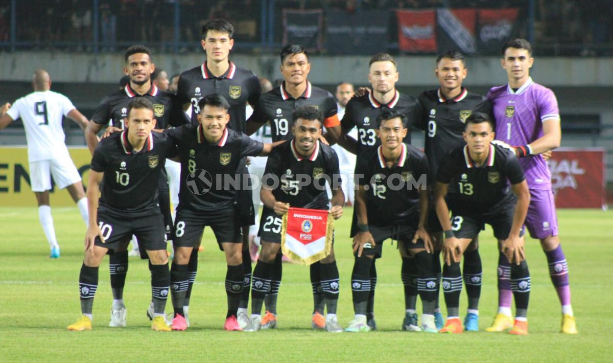 Timnas Indonesia vs Curacao di Stadion GBLA, Sabtu (24/09/22).