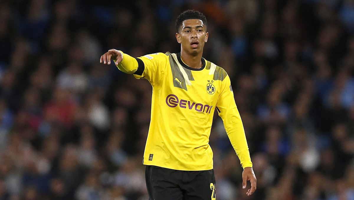 Indosport - Jude Bellingham, gelandang muda Borussia Dortmund yang jadi rebutan klub Inggris. Foto: REUTERS/Craig Brough
