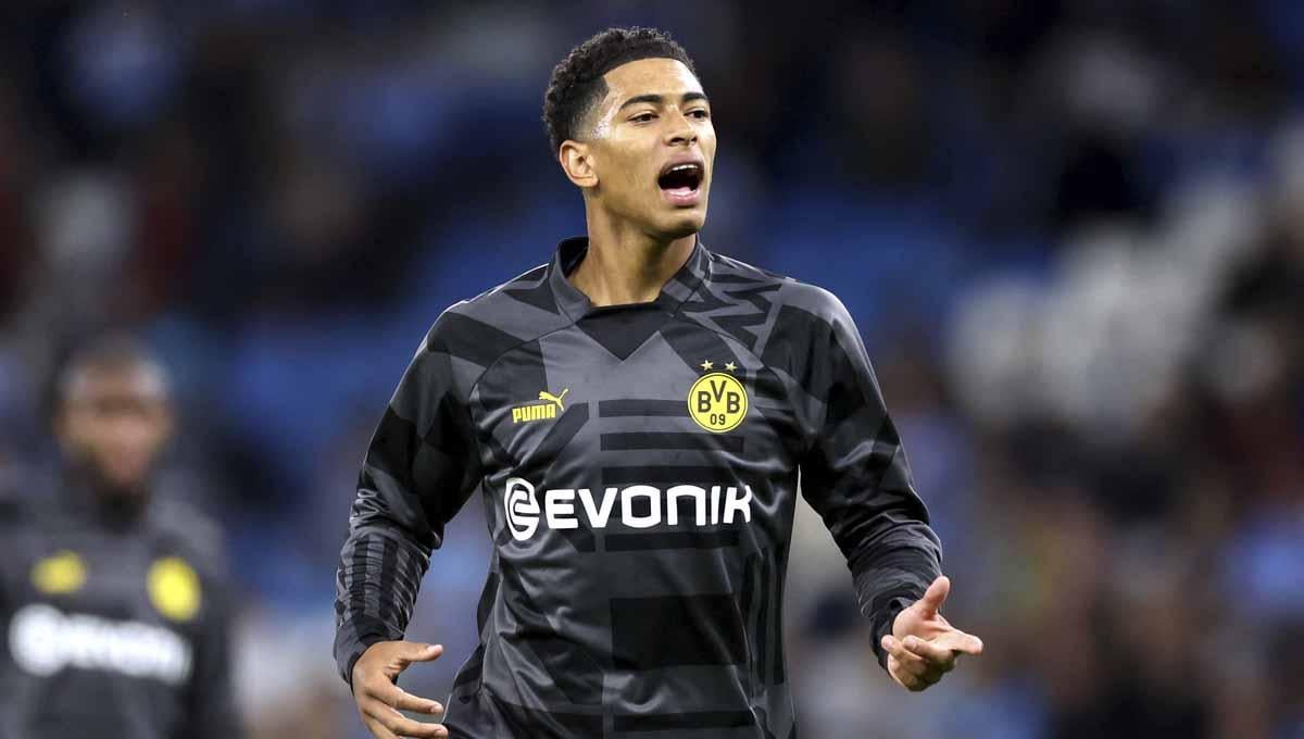 Jude Bellingham, gelandang muda Borussia Dortmund yang sudah lama dikaitkan dengan Liverpool. Foto: REUTERS/Carl Recine. - INDOSPORT