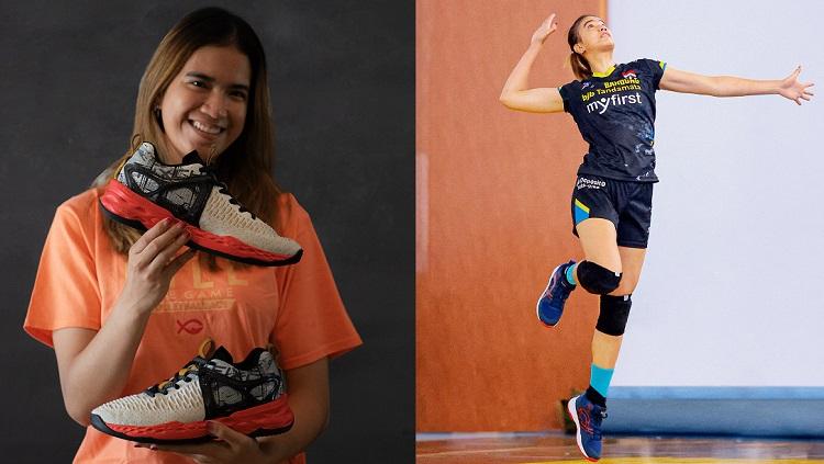 Shella Bernandheta jadi BA pabrikan sepatu voli internasional, FIXCH.