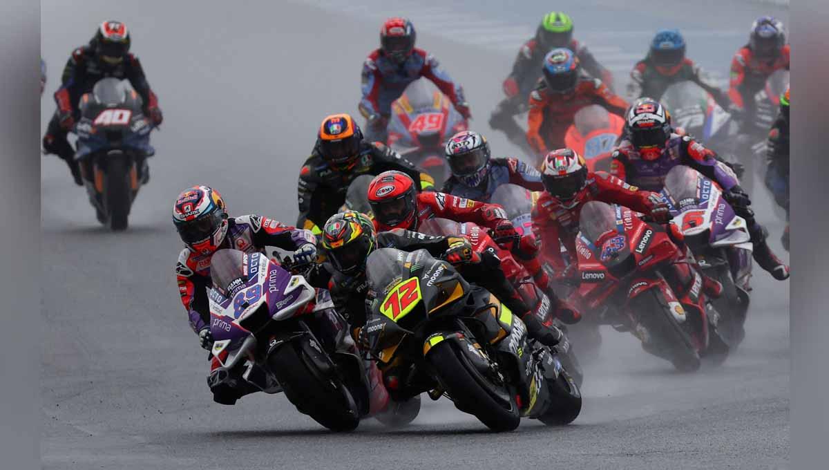 Link live streaming MotoGP Thailand 2023, Minggu (29/10/23) pukul 15.00 WIB, saatnya Jorge Martin kudeta Francesco Bagnaia? Foto: REUTERS/Athit Perawongmetha