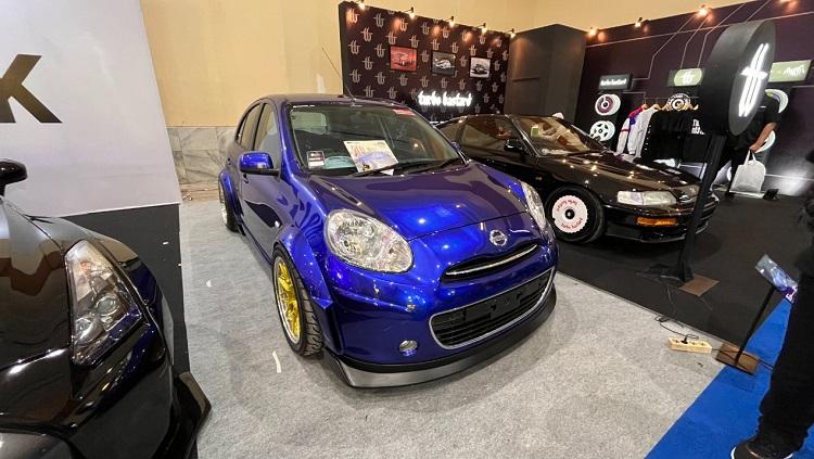 Modifikasi Nissan March CRK di IMX 2022.