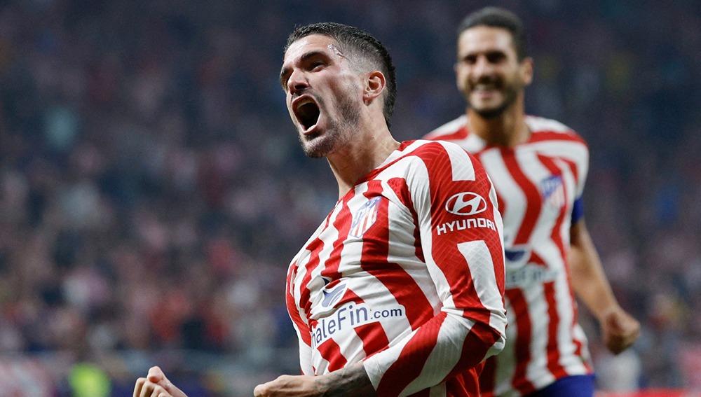 Rodrigo De Paul saat laga LaLiga Spanyol antara Atletico Madrid vs Celta Vigo