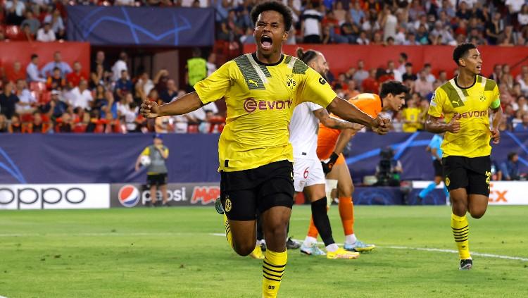 Bukan sebagai pengganti Timo Werner yang diterpa cedera, ini alasan pelatih Jerman, Hansi Flick, panggil Karim Adeyemi untuk Piala Dunia 2022. - INDOSPORT