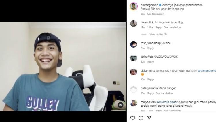 Komika Indonesia, Bintang Emon. Foto: instagram/bintangemon.