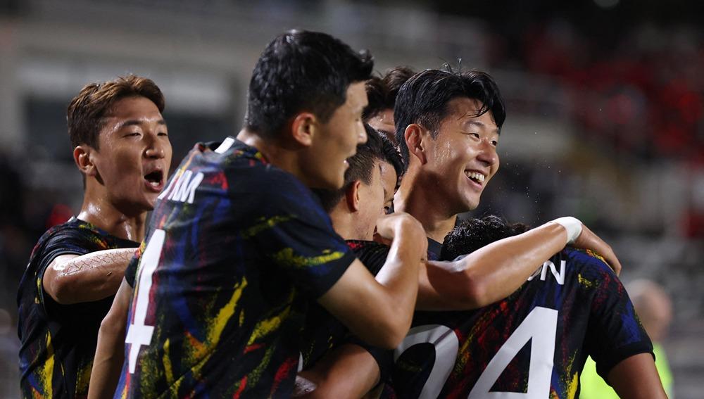 Siapa saja pemain yang bakal buat Timnas Korea Selatan bersinar di Piala Dunia 2022? Foto: Reuters/Kim Hong-Ji.