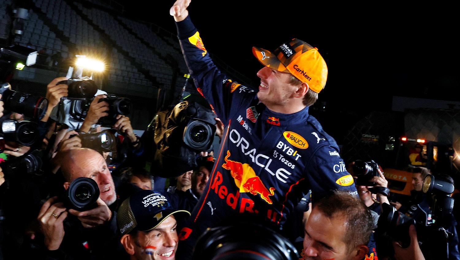 Pembalap Red Bull, Max Verstappen, yang sudah juara dunia sebanyak dua kali. Foto: REUTERS/Kim Kyung-Hoon.