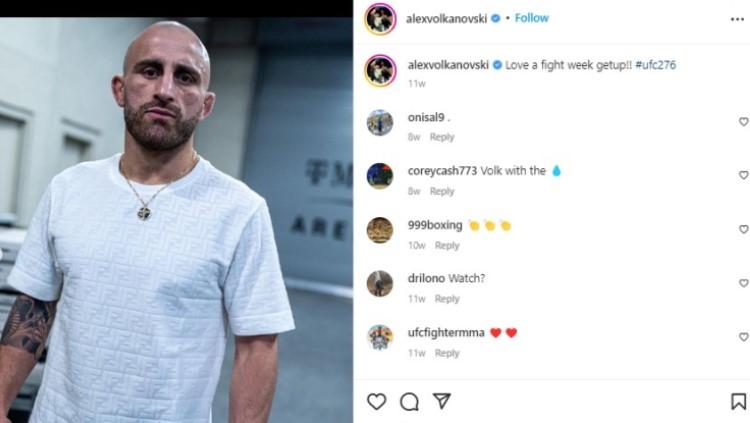 Petarung MMA, Alexander Volkanovski. Foto: instagram/alexvolkanovski.