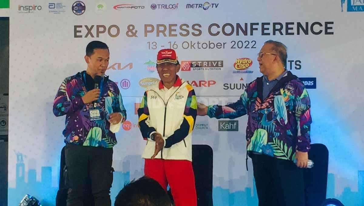 Setelah vakum dua tahun terakhir, ajang lari Jakarta Marathon 2022 kembali digelar pada Minggu, 16 Oktober 2022. - INDOSPORT