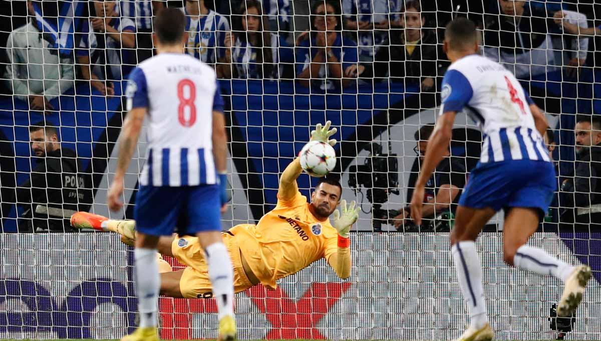 Diogo Costa penjaga gawang FC Porto. (Foto: REUTERS/Pedro Nunes)