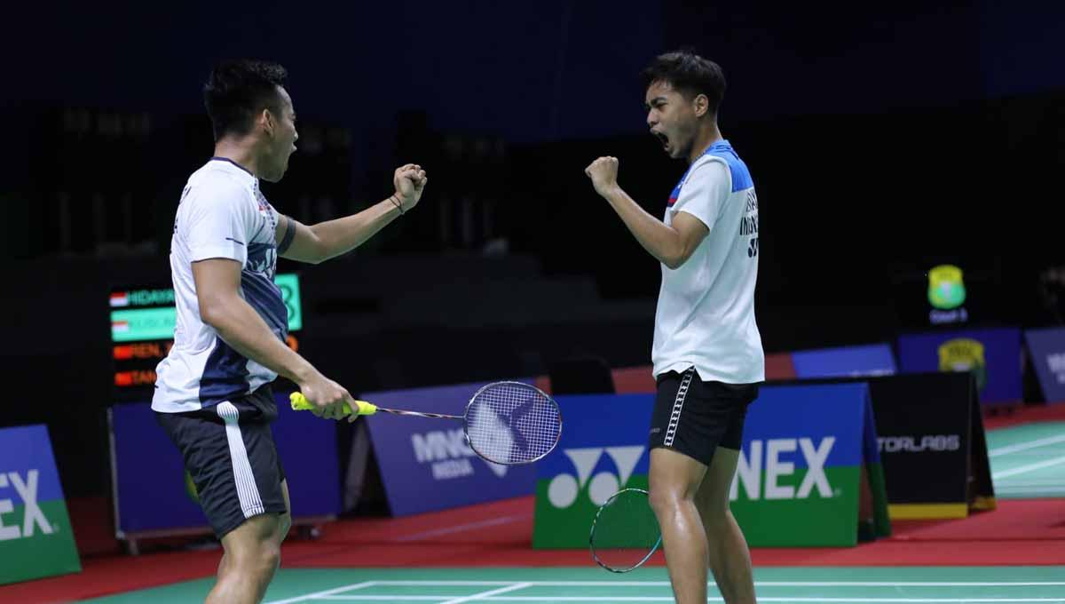 Berikut jadwal final Indoensia Masters 2022 Super 100, Minggu (23/10/22), di mana Indonesia memiliki harapan juara dari Rahmat Hidayat/Pramudya Kusumawardana.