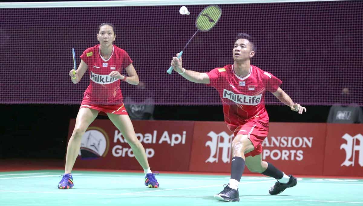 Ganda campuran Indonesia, Dejan Ferdinansyah/Gloria Emanuelle Widjaja menghadapi Zheng Siwei/Huang Yaqiong di babak kedua China Open 2023. (Foto: PBSI) - INDOSPORT