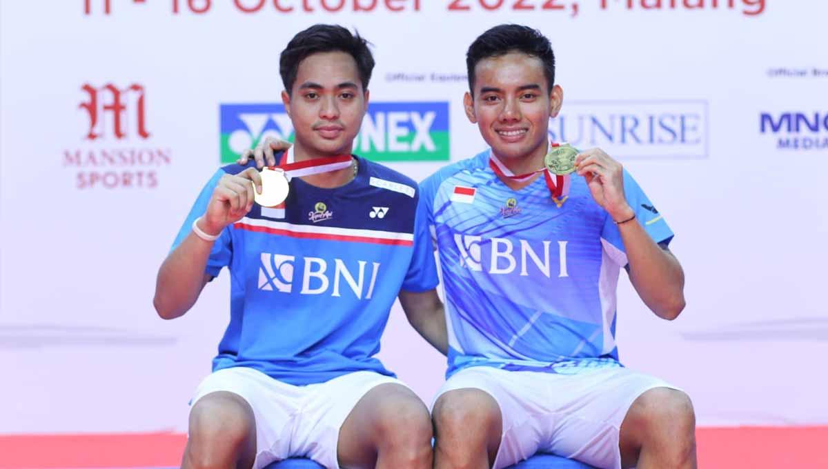 Pisah sementara dari Yeremia Rambitan, ganda putra Indonesia, Pramudya Kusumawardana, tulis curhatan usai raih dua gelar juara bareng Rahmat Hidayat di Malang.