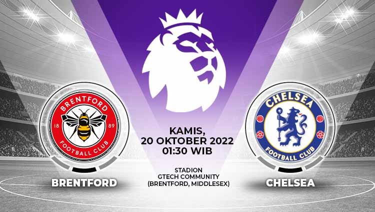 Prediksi pertandingan antara Brentford vs Chelsea (Liga Inggris). - INDOSPORT