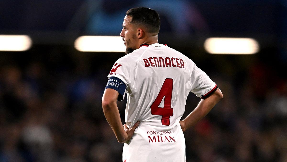 Ismael Bennacer dikabarakan sudah dekat dengan kesepakatan kontrak baru bersama klub Liga Italia, AC Milan. - INDOSPORT