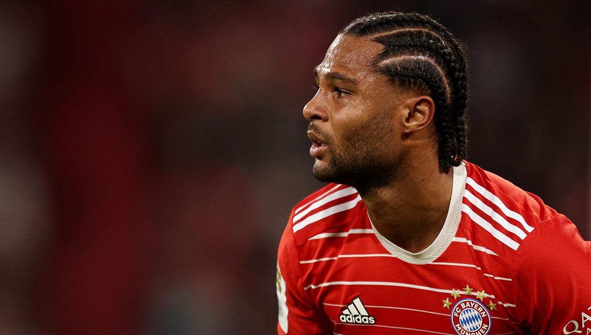 Serge Gnabry saat laga Bundesliga Jerman Bayern Munchen vs Freiburg