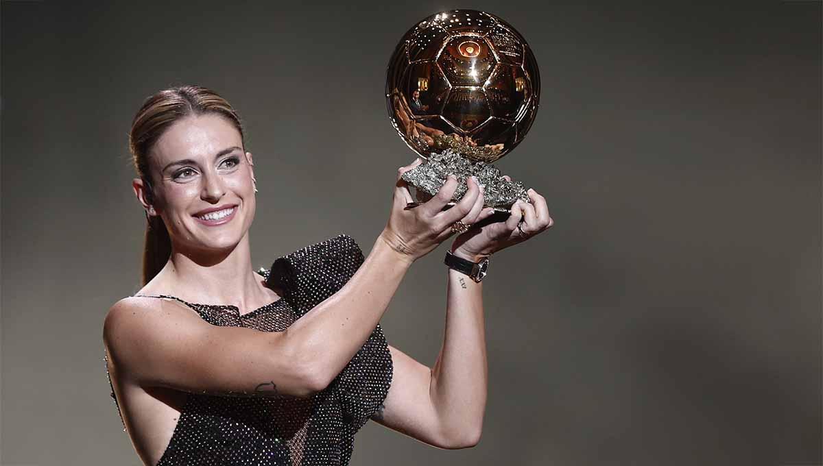 Alexia Putellas, pemenang Ballon d'Or wanita. (Foto: REUTERS/Benoit Tessier)