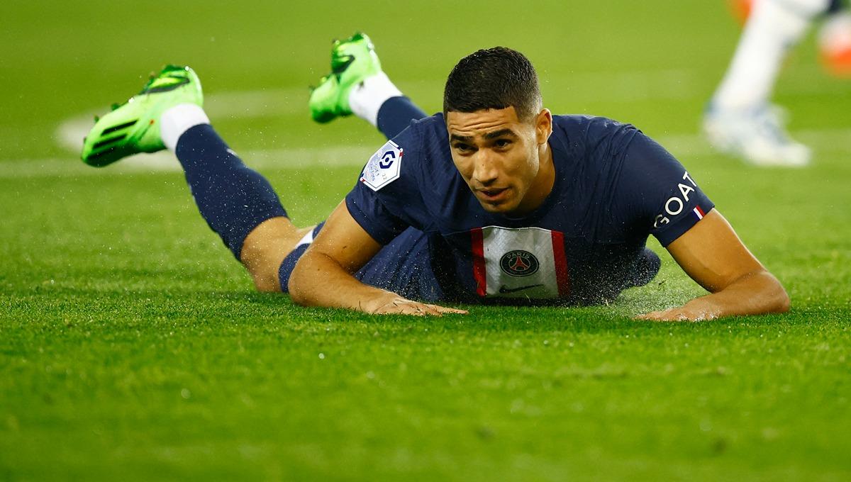 Achraf Hakimi, pemain Paris Saint-Germain. Foto: REUTERS/Stephane Mahe - INDOSPORT