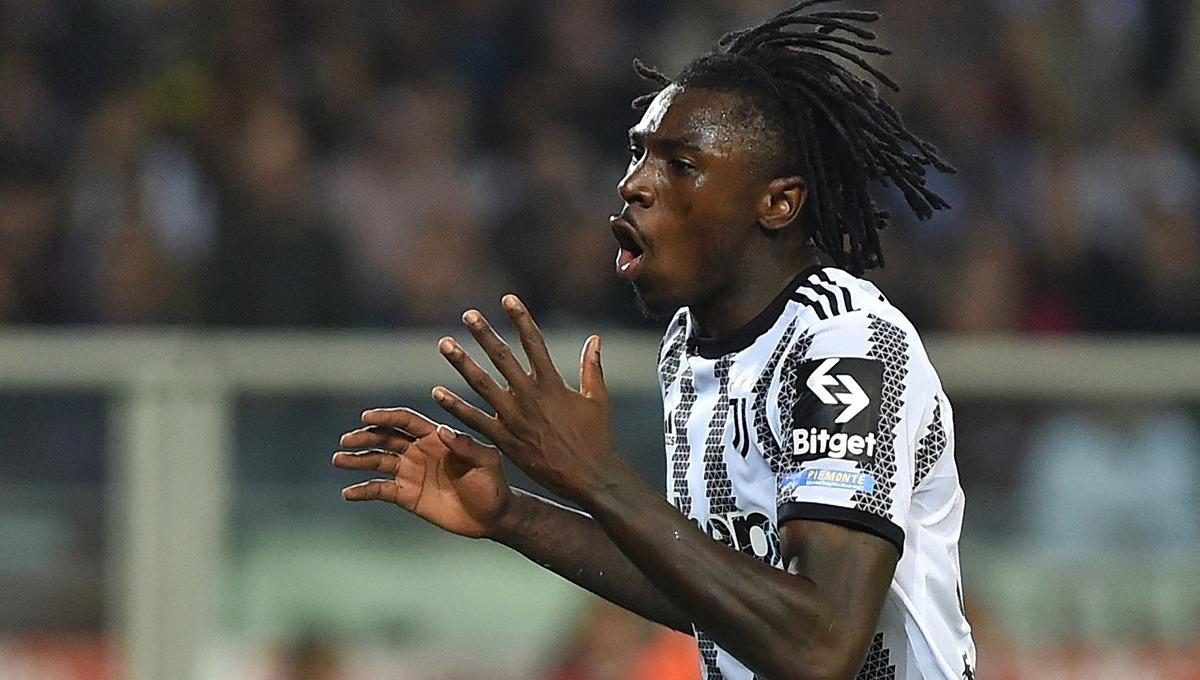 Moise Kean, pemain Juventus yang dikabarkan segera mendarat di Fulham. Foto: REUTERS/Massimo Pinca