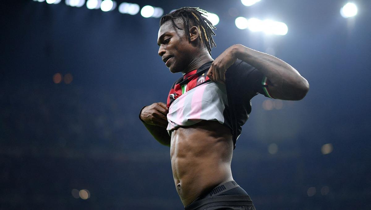 Rafael Leao, pemain AC Milan. Foto: REUTERS/Daniele Mascolo - INDOSPORT